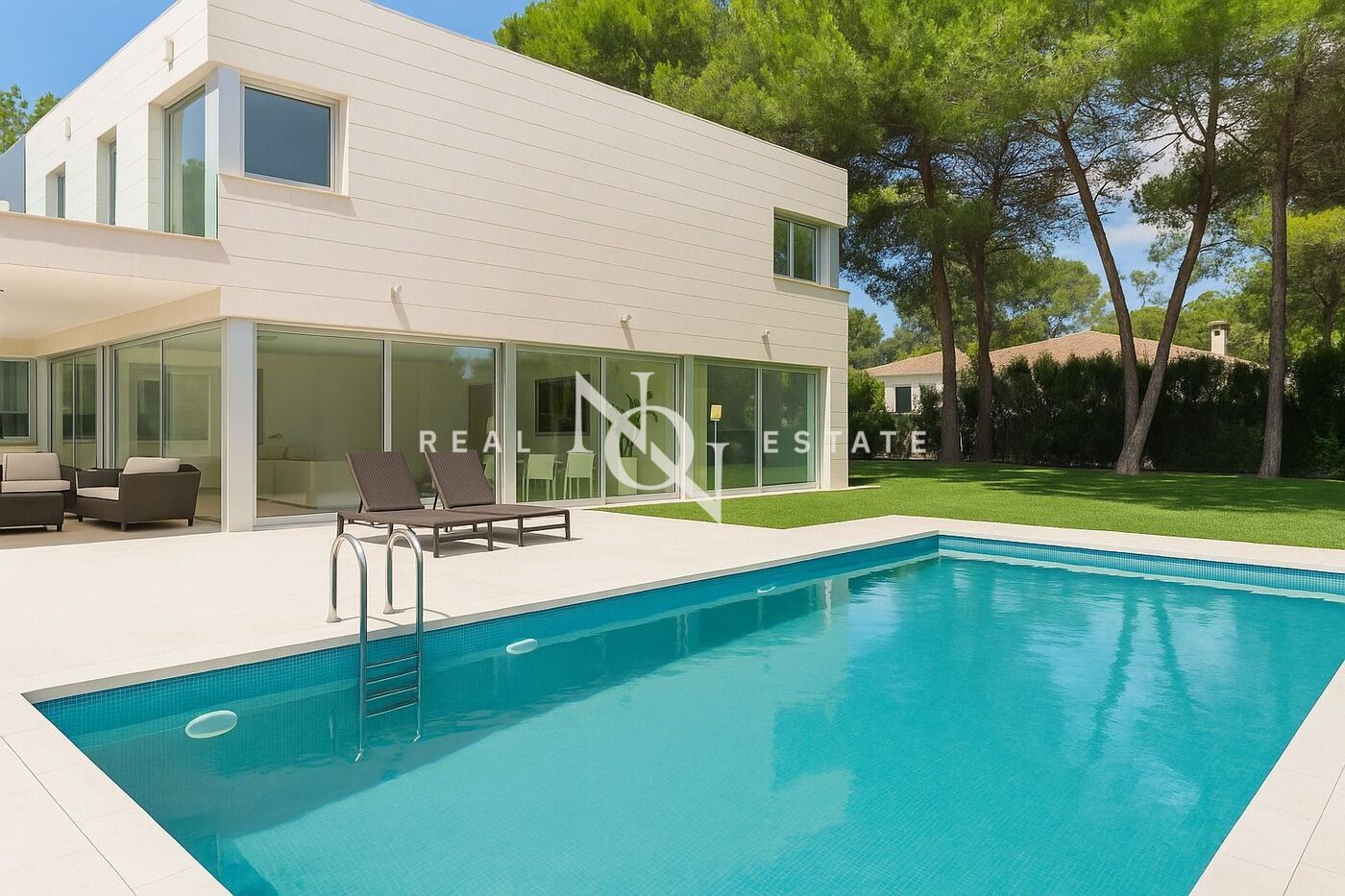 Exterior view of House or chalet to rent in Chiva  with Air Conditioner, Heating and Private garden