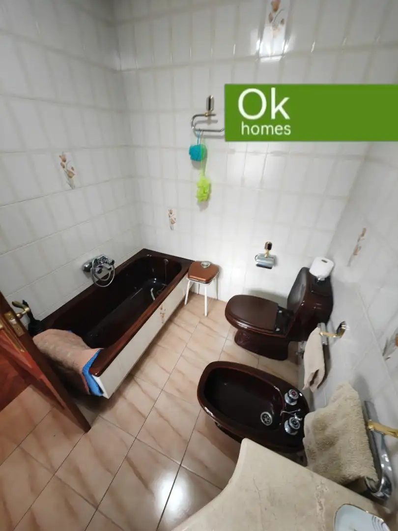 Baño de Casa o chalet en venta en Mesía con Calefacción, Jardín privado y Parquet