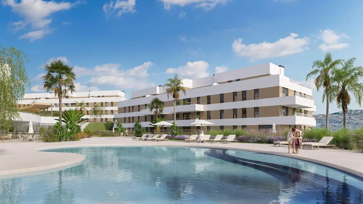 Vista exterior de Apartamento en venta en Mijas con Aire acondicionado, Terraza y Trastero