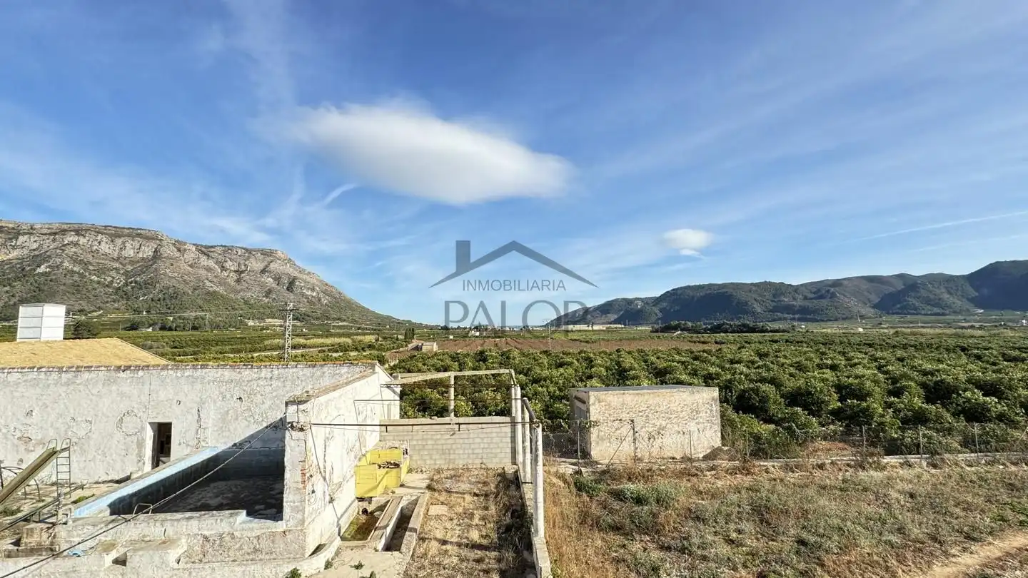 Finca rústica en venta en Benifairó de la Valldigna con Terraza