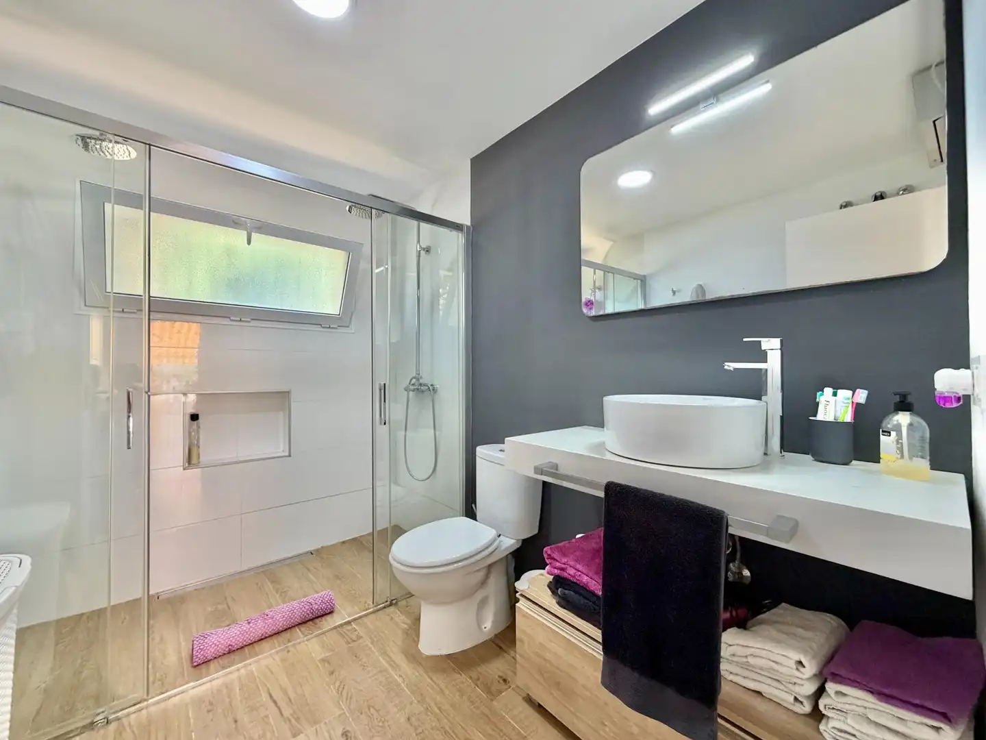 Baño de Casa o chalet en venta en Elche / Elx con Aire acondicionado, Jardín privado y Terraza