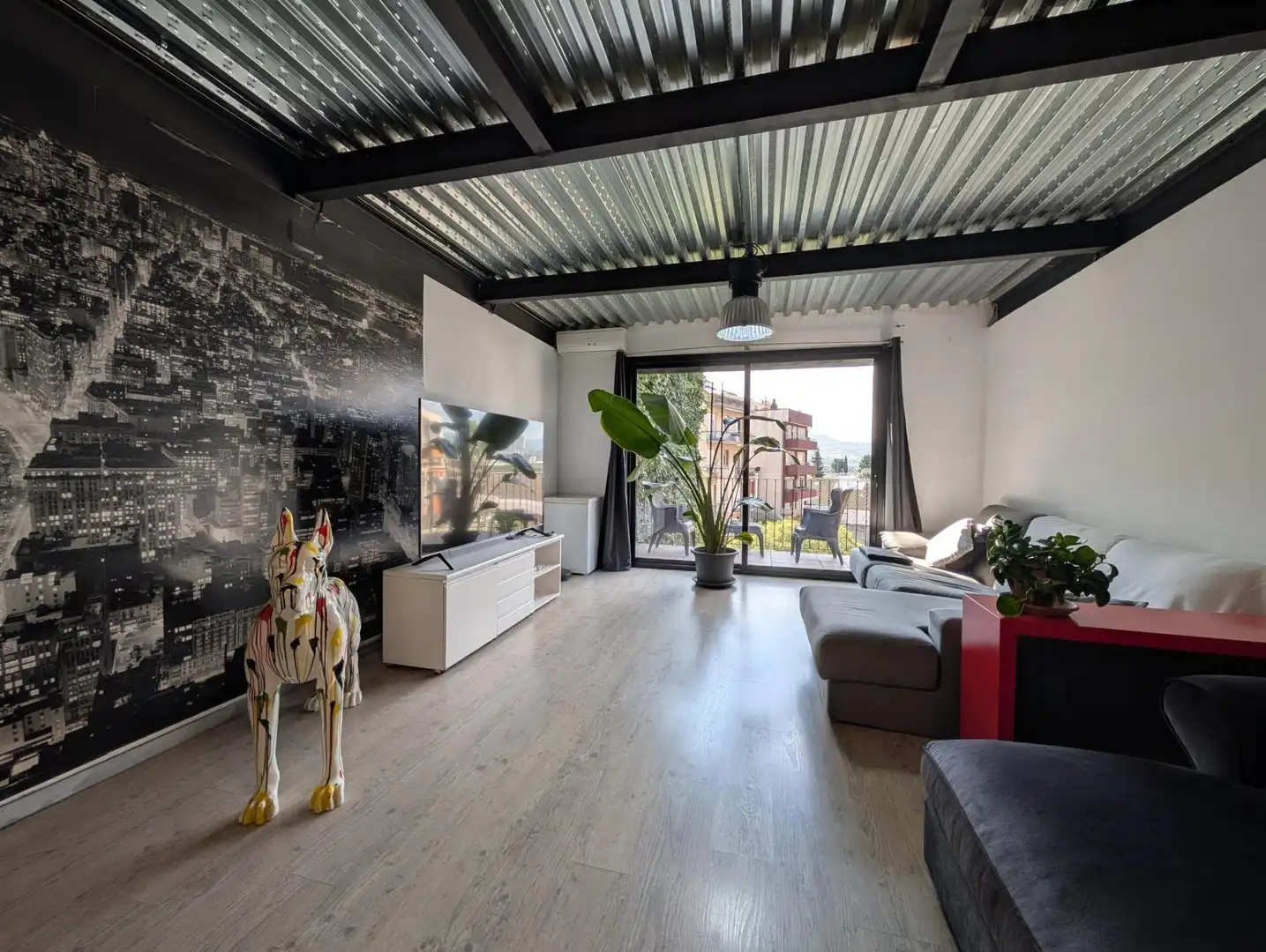 Living room of Flat for sale in Molins de Rei  with Air Conditioner, Heating and Terrace