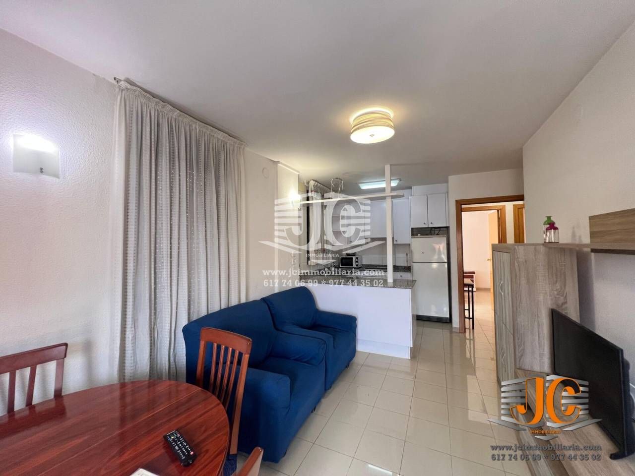 Living room of Flat to rent in Tortosa  with Air Conditioner, Furnished and Balcony