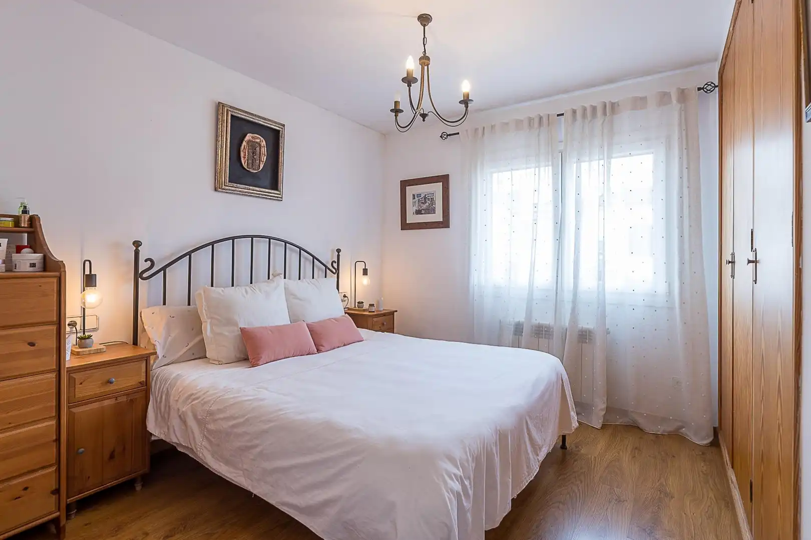 Dormitori de Casa adosada en venda en  Palma de Mallorca amb Calefacció, Parquet i Terrassa