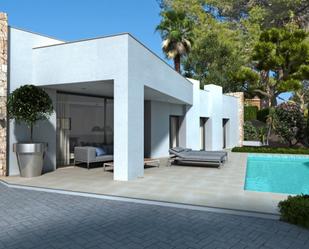 Garden of House or chalet for sale in Calpe / Calp  with Air Conditioner, Heating and Private garden