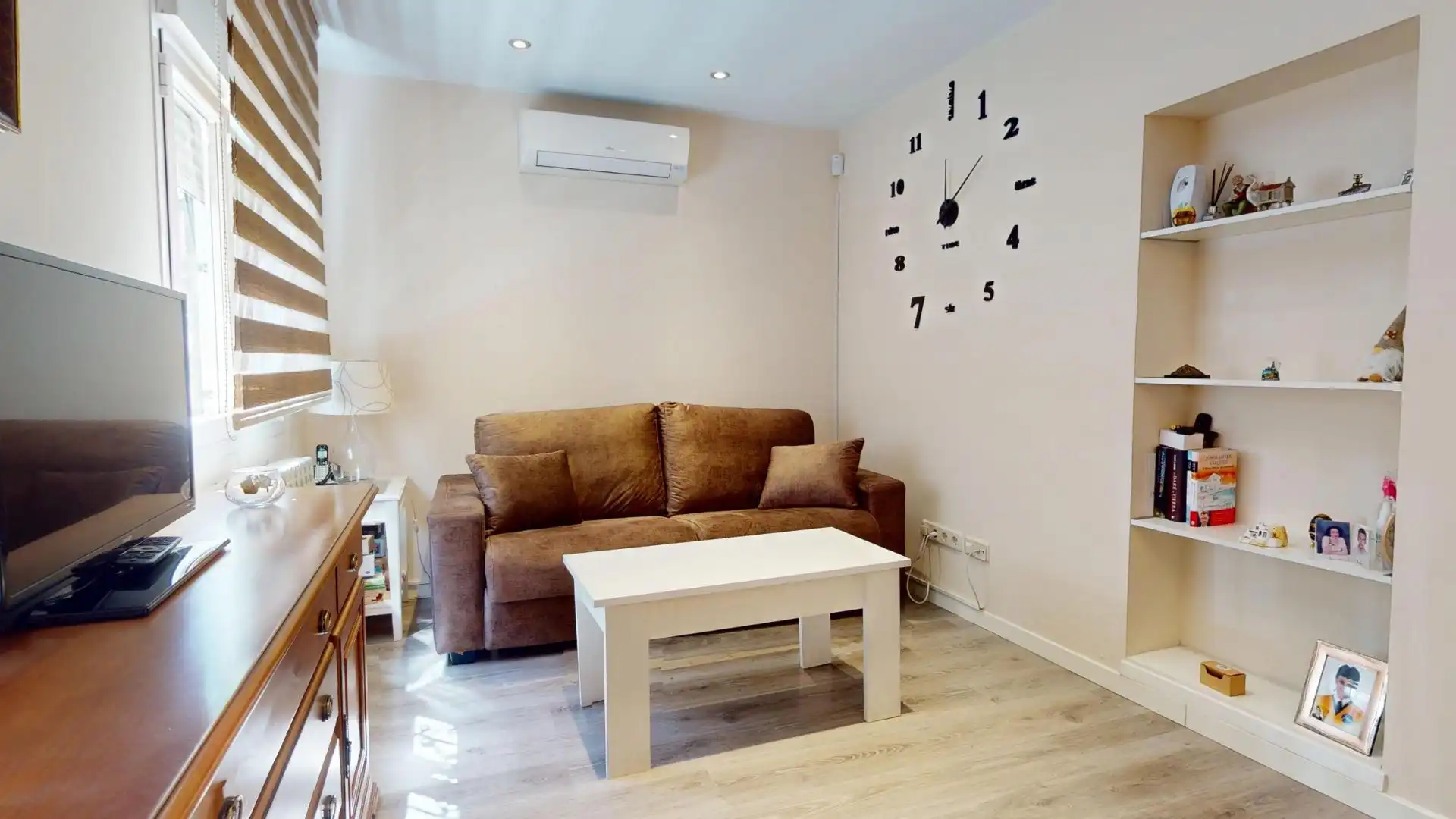 Wohnzimmer von Wohnung zum Verkauf in Madrid mit Klimaanlage, Heizung und Möbliert