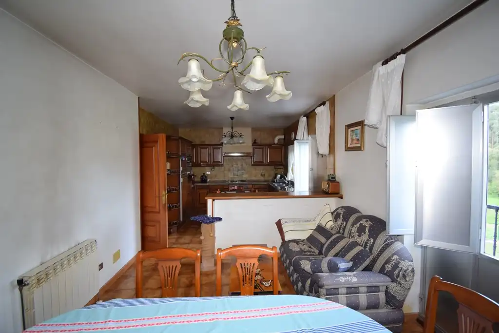 Cuina de Casa o xalet en venda en Fene amb Jardí privat, Terrassa i Moblat