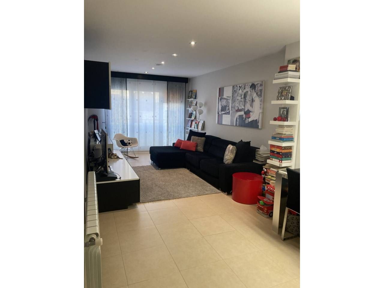 Living room of Flat for sale in Castellón de la Plana / Castelló de la Plana  with Air Conditioner