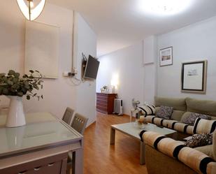 Living room of Study to share in  Valencia Capital  with Air Conditioner, Heating and Terrace