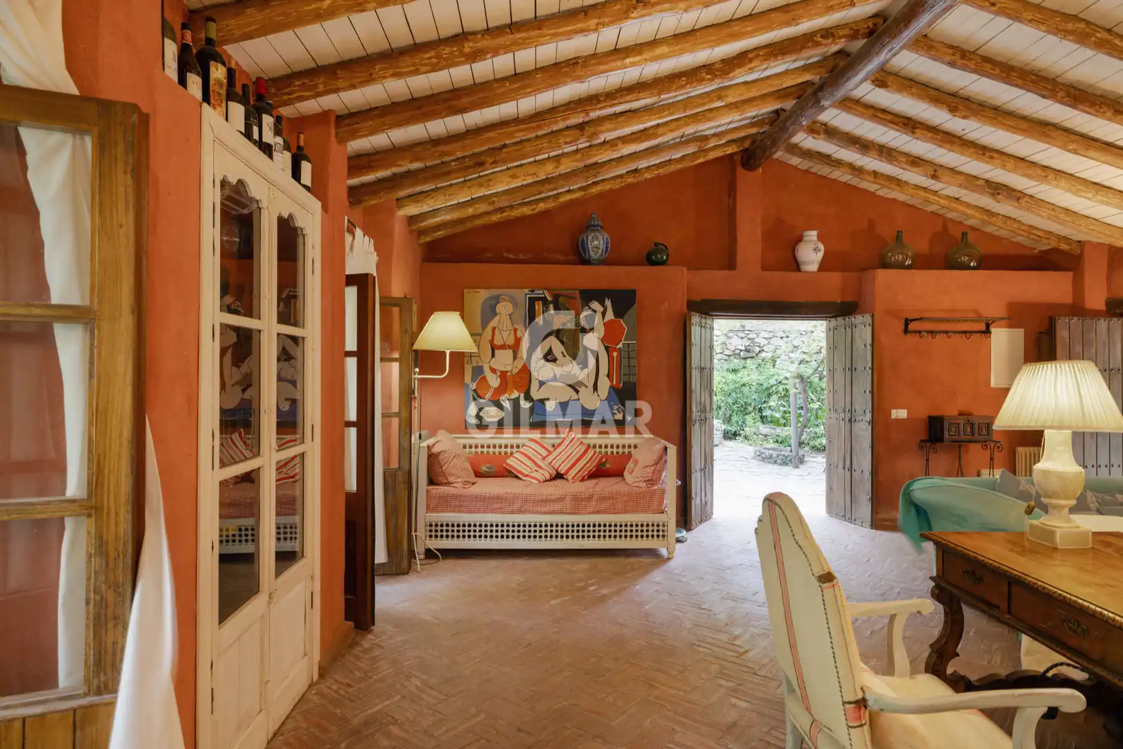 Sala de estar de Casa o chalet en venta en Grazalema con Calefacción, Jardín privado y Piscina