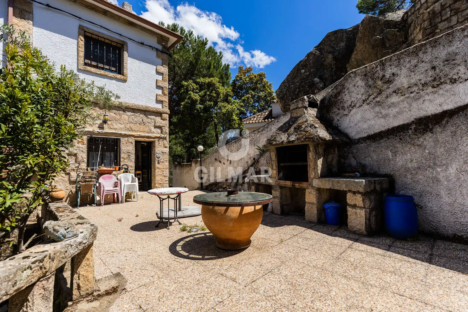 Terrace of Houses for sale in Manzanares El Real  with Heating, Private garden and Swimming Pool