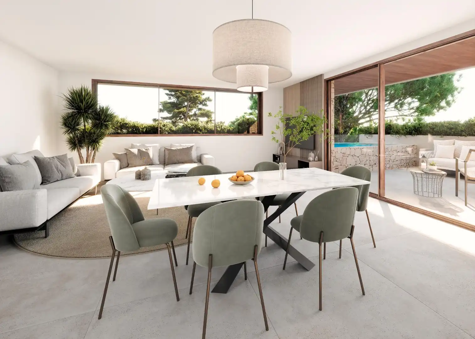 Comedor de Piso en venta en Molina de Segura con Calefacción, Terraza y Piscina