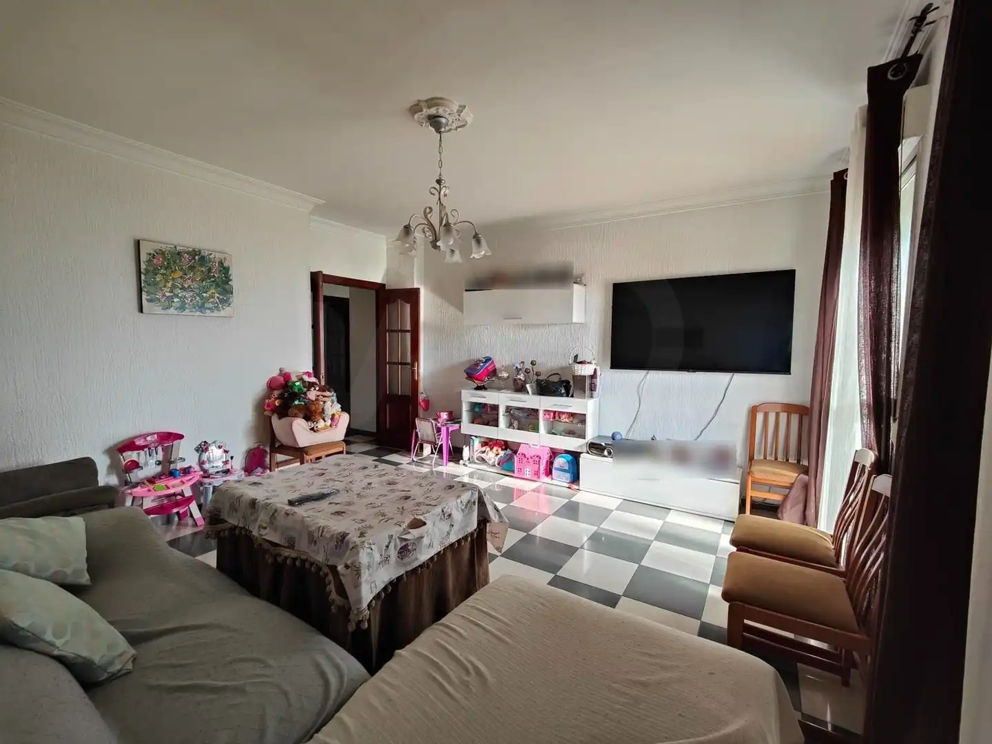 Living room of Flat for sale in Lepe  with Air Conditioner and Terrace