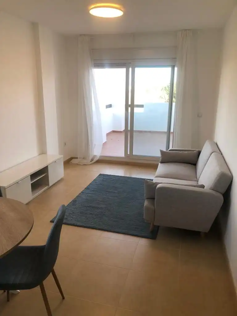 Sala de estar de Apartamento de alquiler en Torre-Pacheco con Jardín privado, Terraza y Amueblado