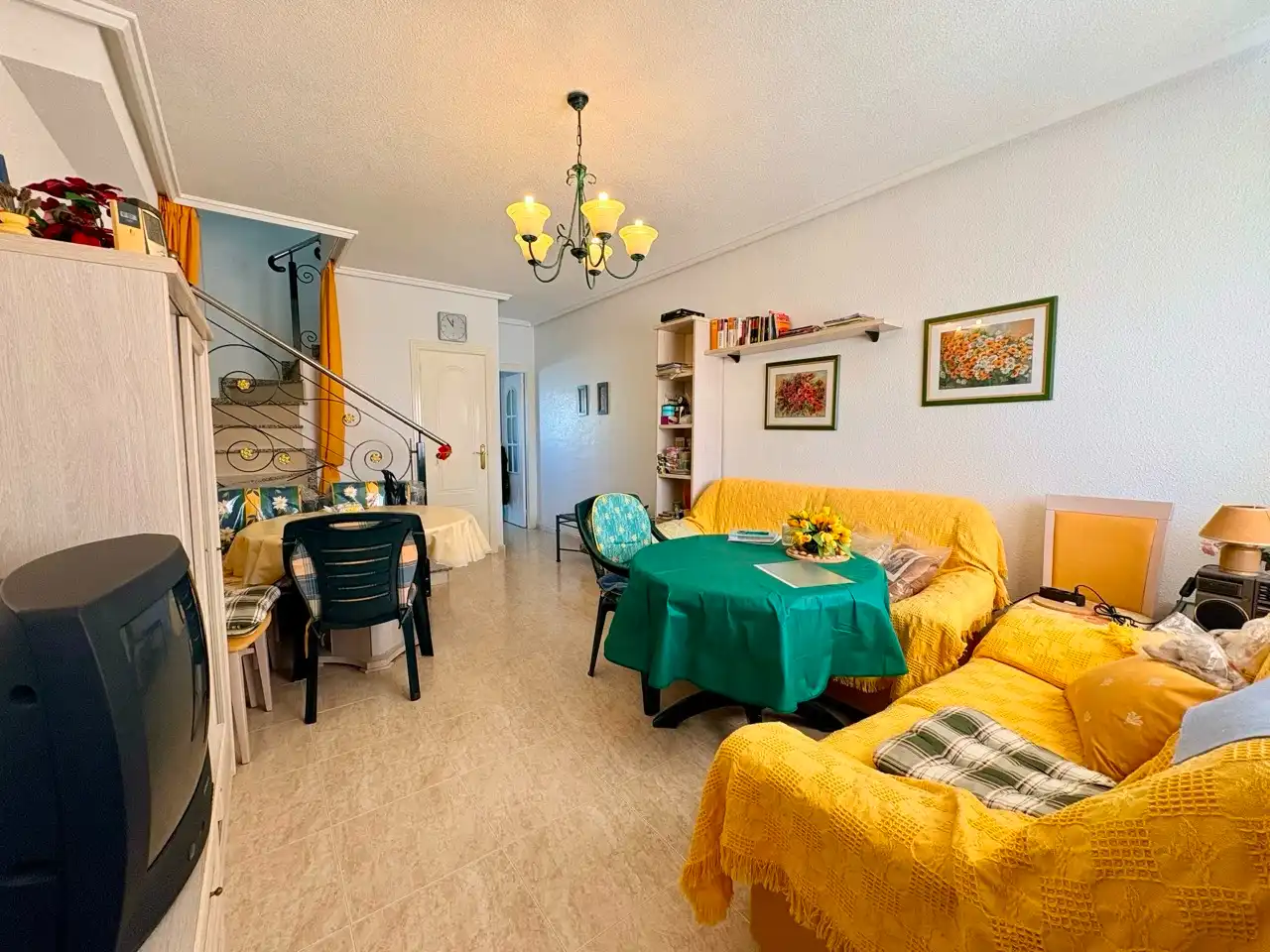 Sala de estar de Casa adosada en venta en Rojales con Amueblado
