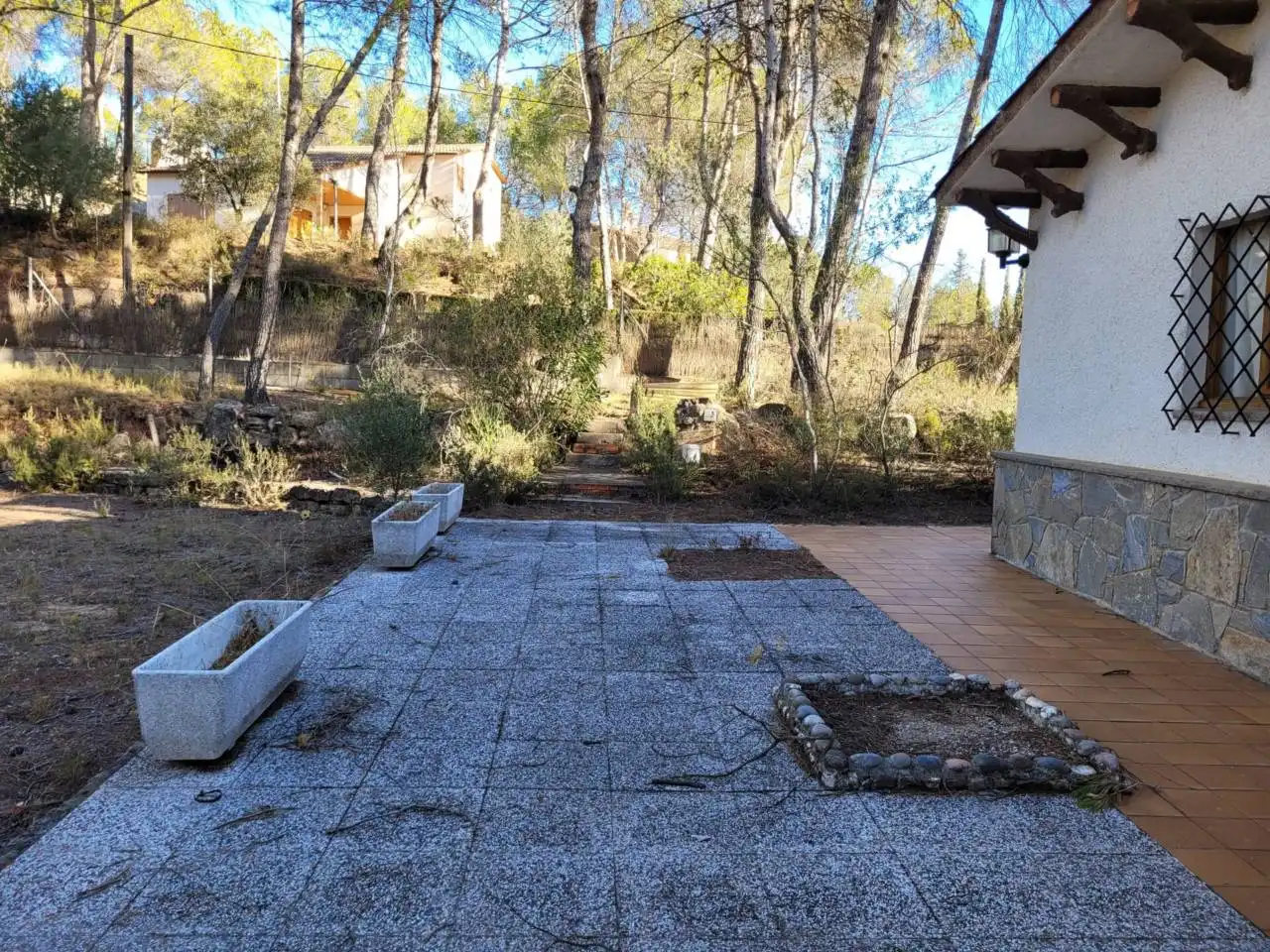 Jardí de Casa o xalet en venda en Vacarisses amb Aire condicionat, Jardí privat i Piscina