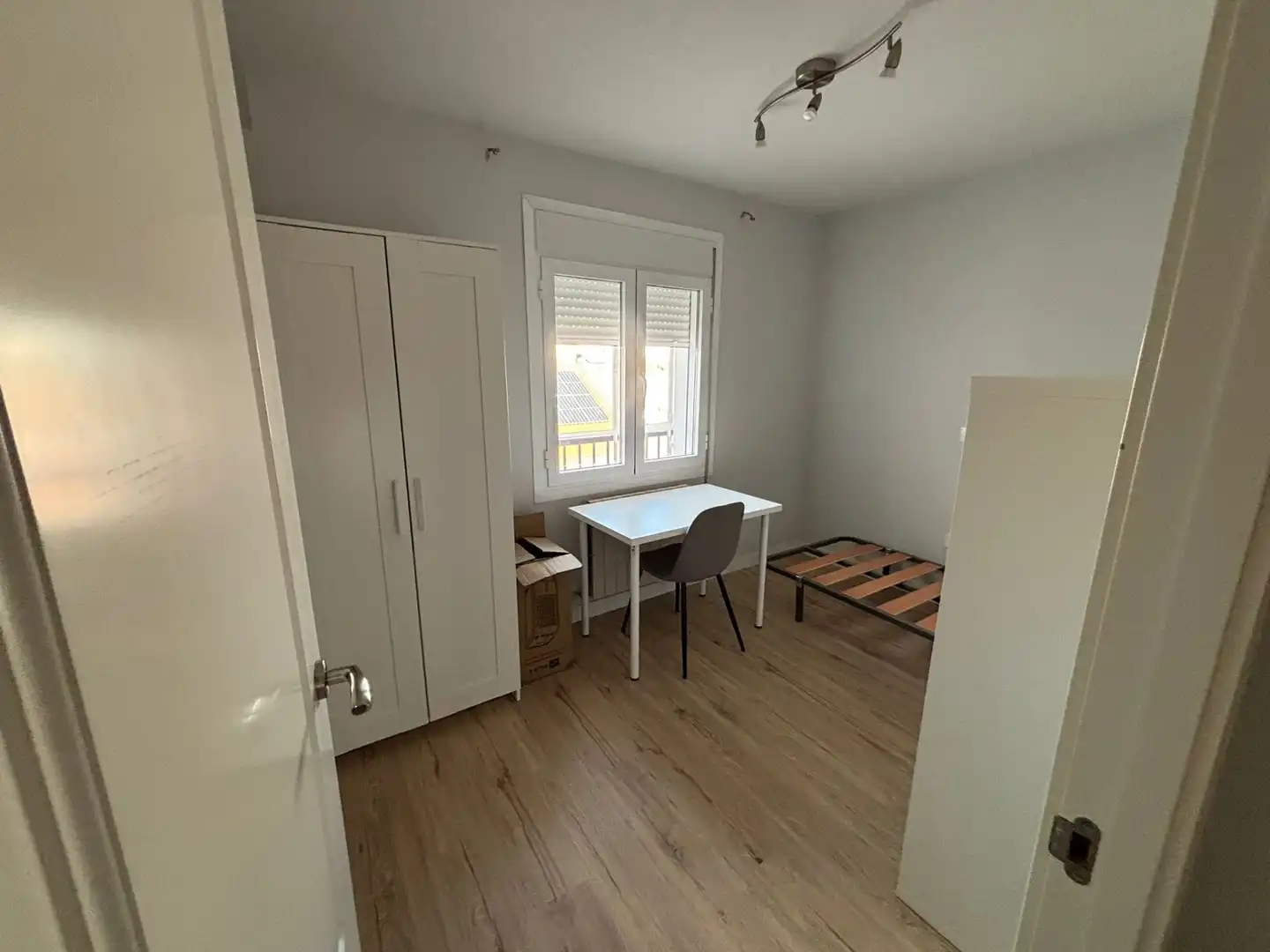 Bedroom of Flat for rent in Ciudad Real  with Heating, Terrace and Furnished