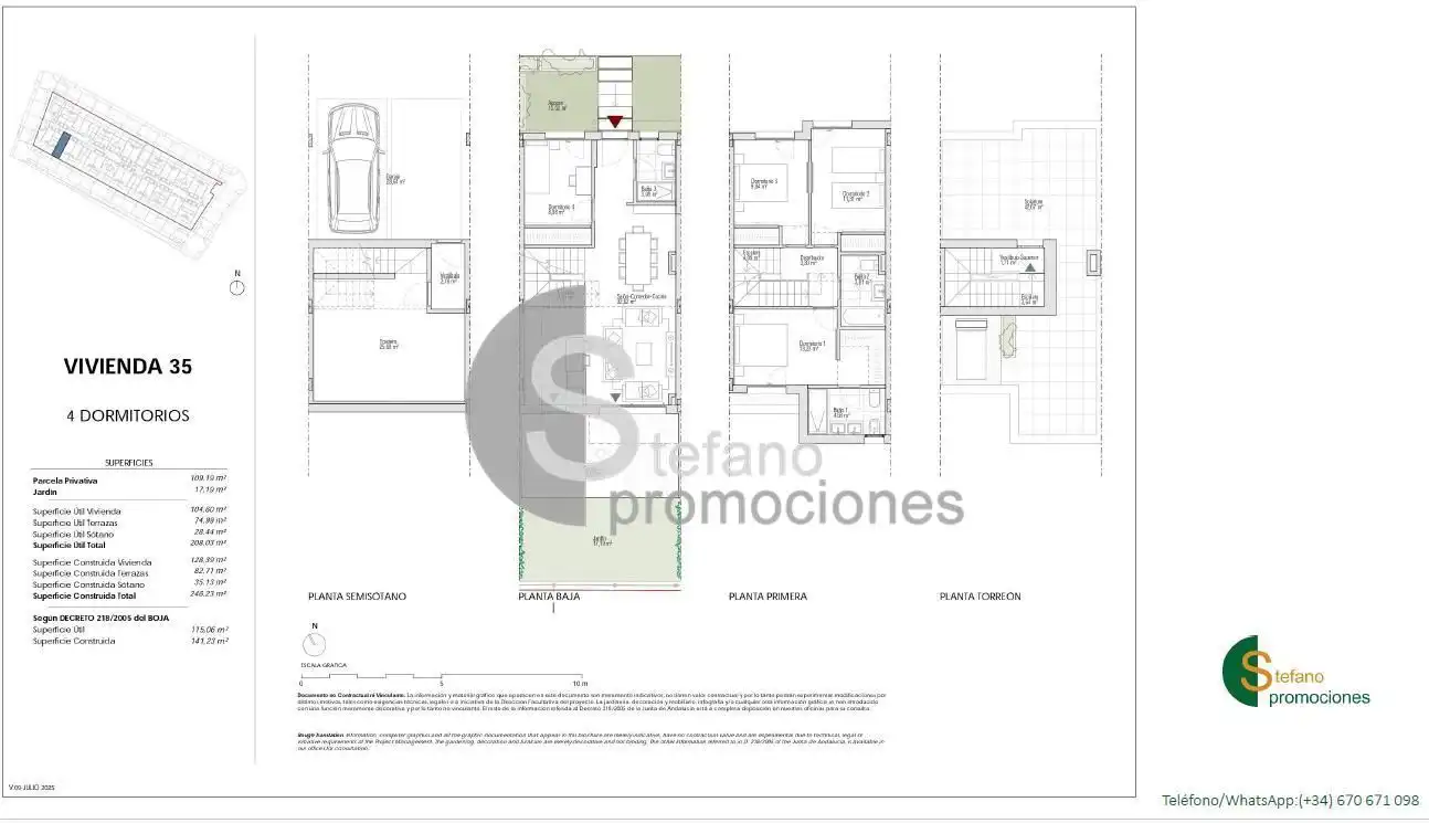 Casa adosada en venta en Málaga con Aire acondicionado, Jardín privado y Terraza
