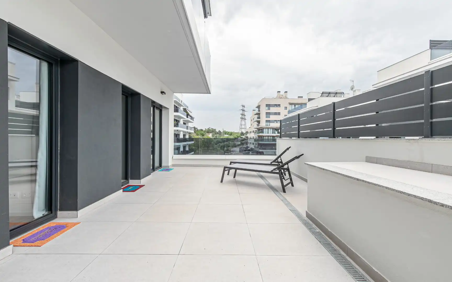 Terraza de Piso de alquiler en Sant Boi de Llobregat con Aire acondicionado, Calefacción y Jardín privado