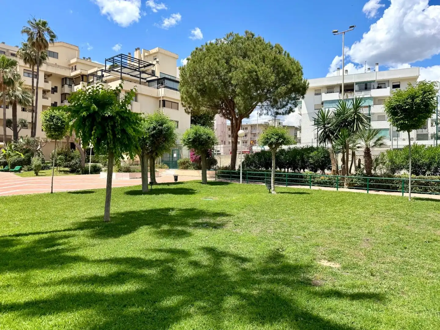 Exterior view of Flat for sale in Torremolinos  with Air Conditioner, Private garden and Terrace