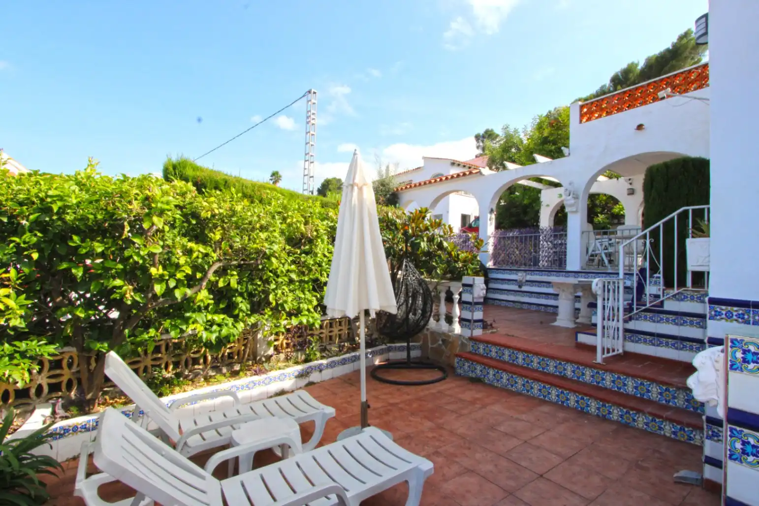 Terrassa de Casa o xalet en venda en Orba amb Aire condicionat, Calefacció i Jardí privat