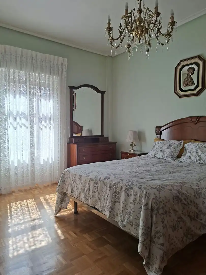 Bedroom of Flat for sale in Vitoria - Gasteiz  with Heating, Parquet flooring and Terrace