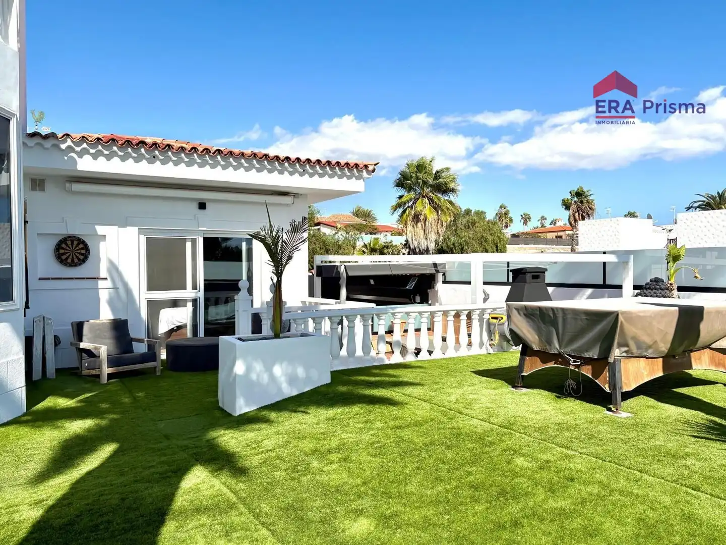 Terrassa de Casa o xalet en venda en Arona amb Aire condicionat, Jardí privat i Terrassa