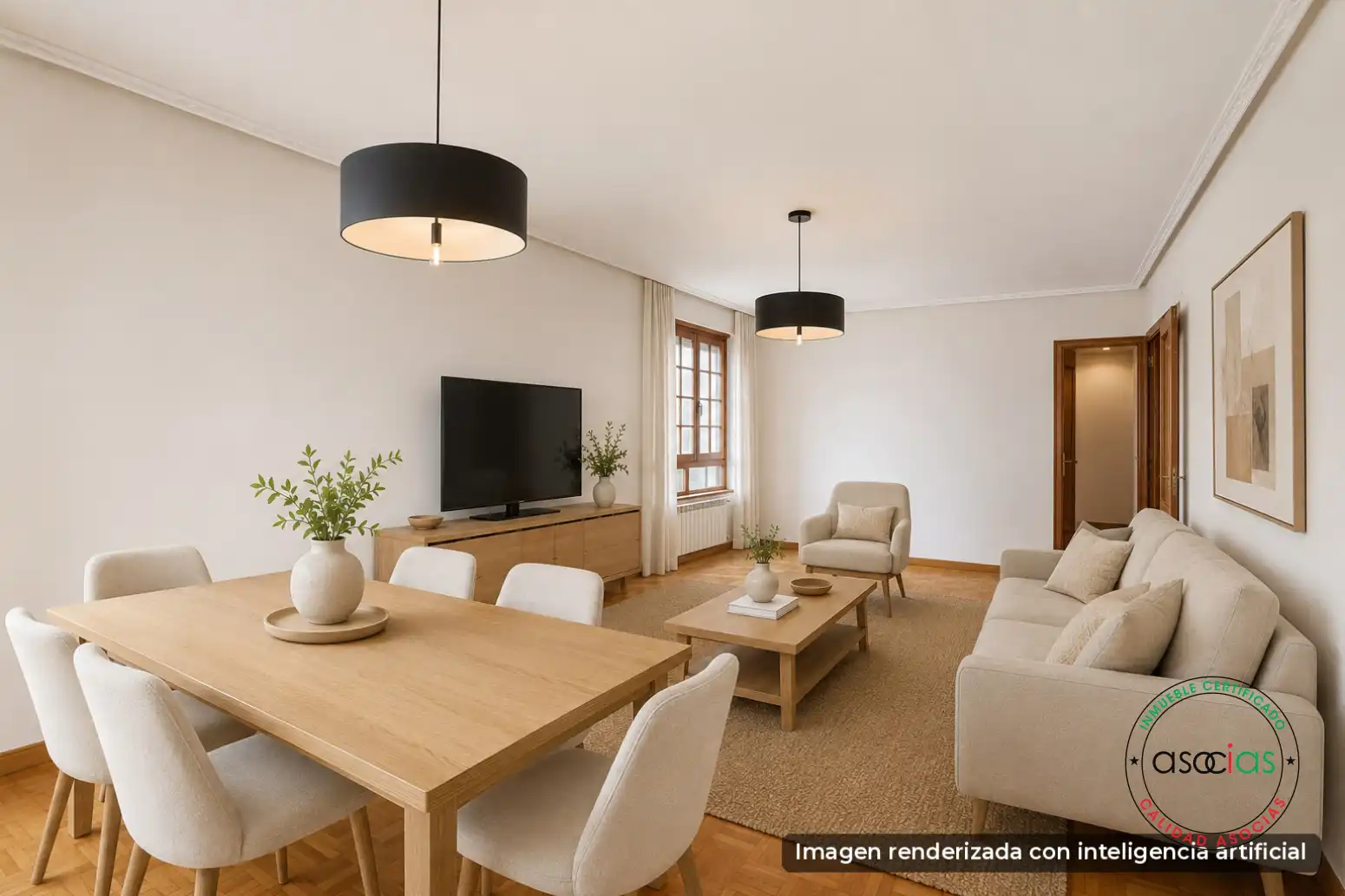 Sala d'estar de Pis en venda en Cudillero amb Calefacció, Parquet i Moblat