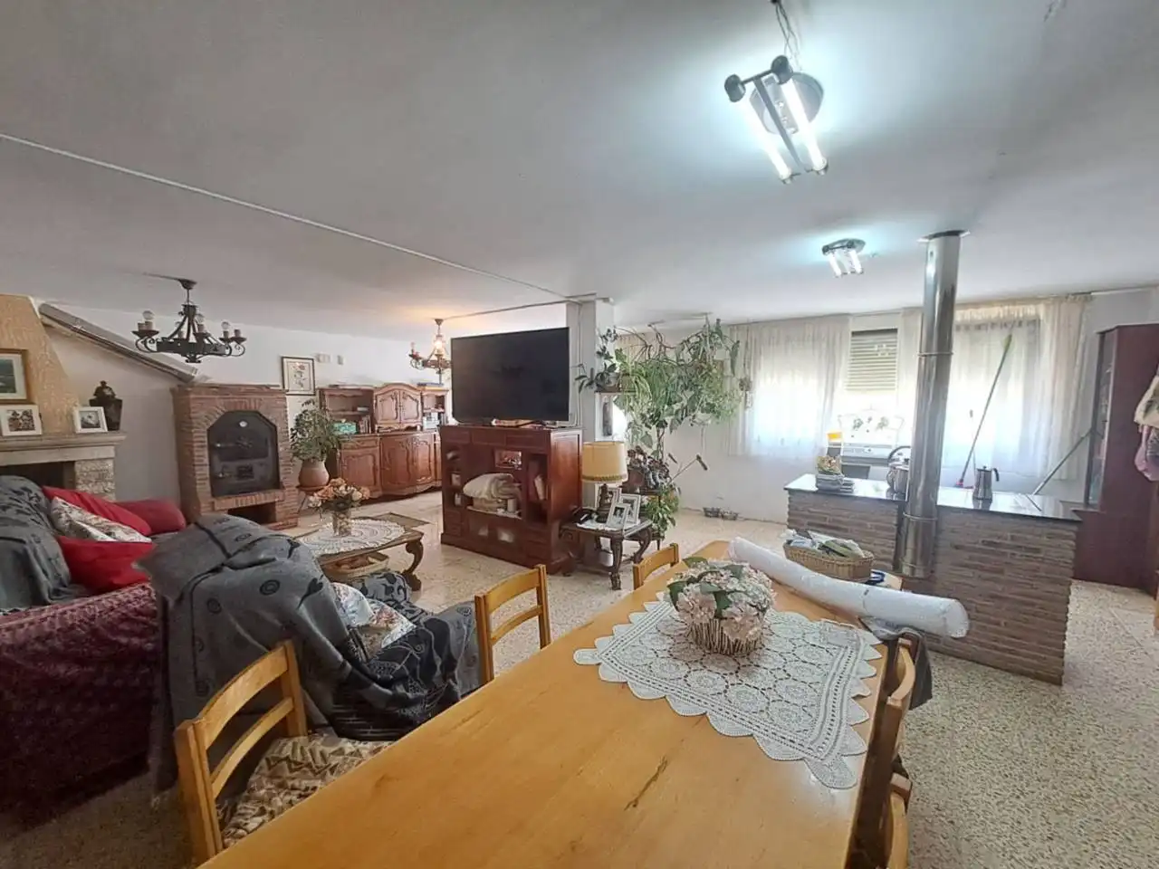 Living room of Houses for sale in Villayerno Morquillas  with Heating and Terrace