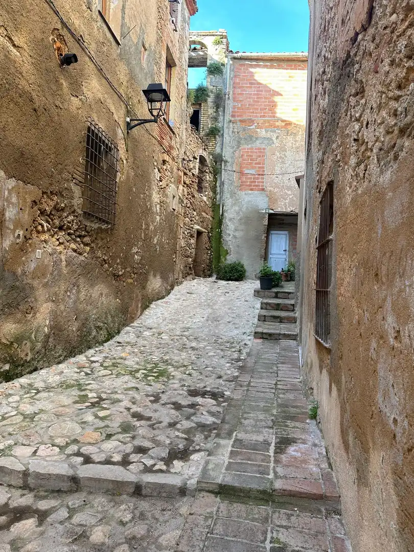 Vista exterior de Casa adosada en venda en Sant Quintí de Mediona