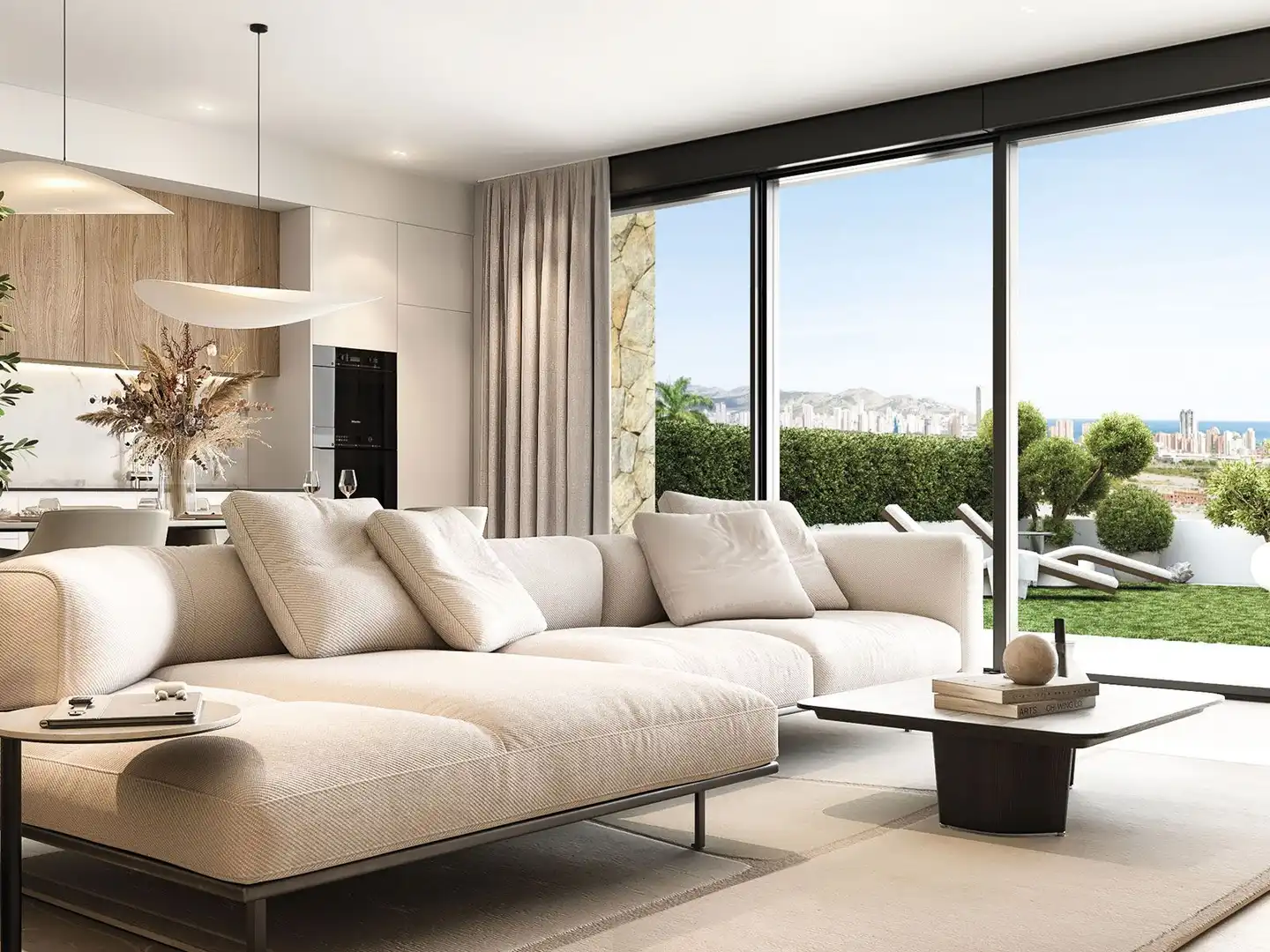 Wohnung mit Pool zum Verkauf in Balcón de Finestrat - Terra Marina