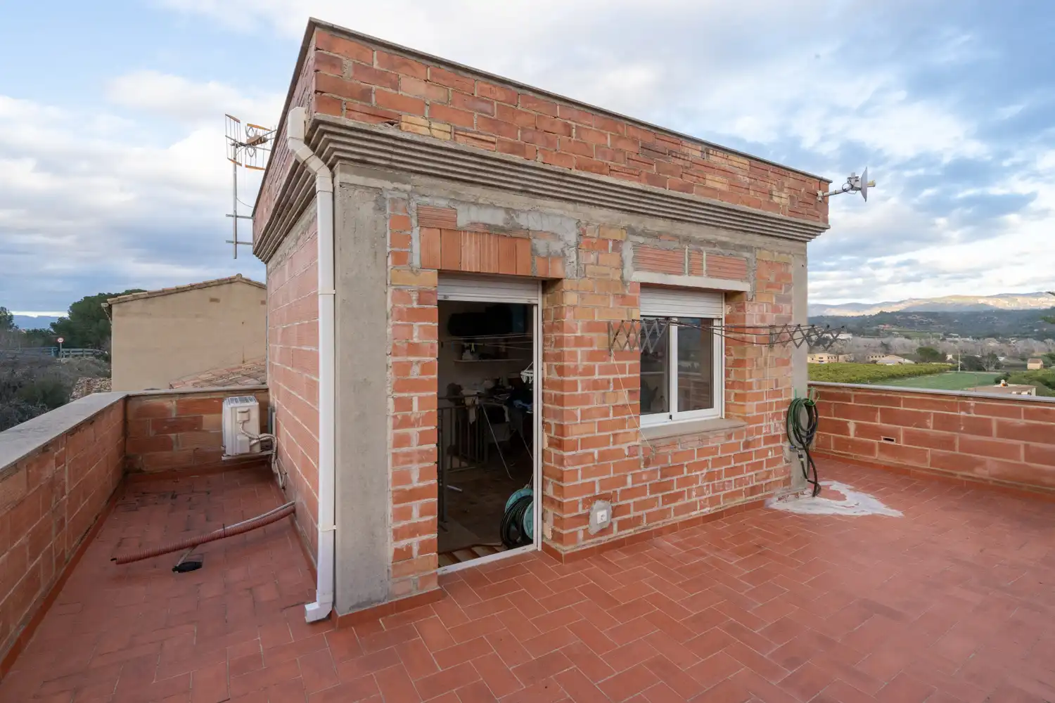 Terrassa de Casa adosada en venda en Aldover amb Aire condicionat, Calefacció i Terrassa