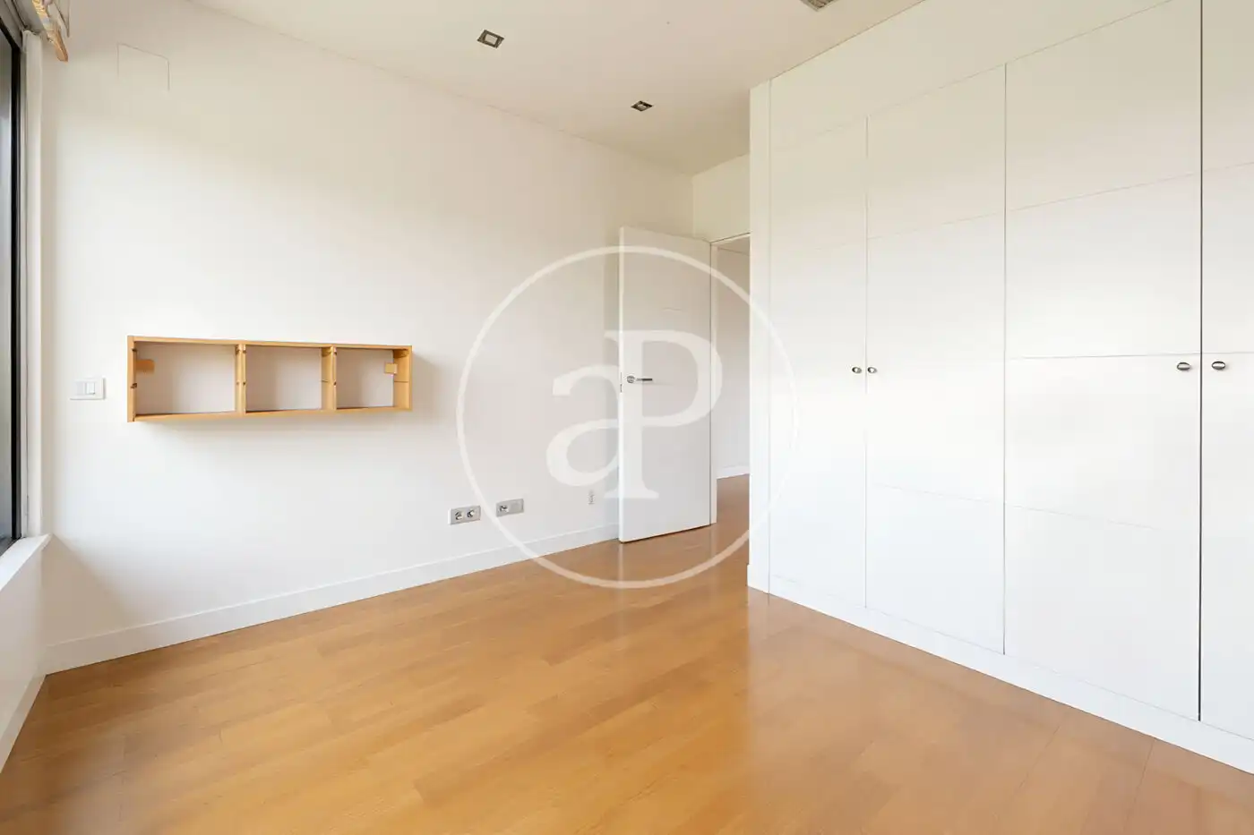 Schlafzimmer von Wohnung zur Miete in Madrid mit Klimaanlage, Heizung und Abstellraum