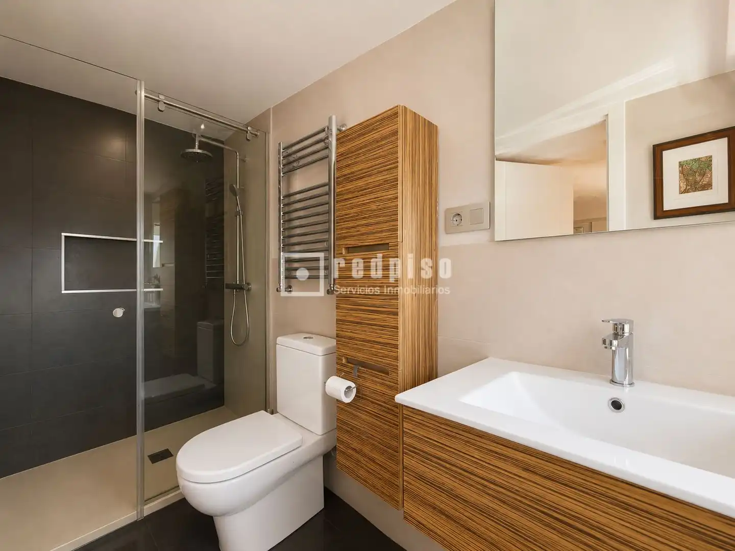 Bany de Dúplex en venda en Madrid amb Aire condicionat, Calefacció i Parquet