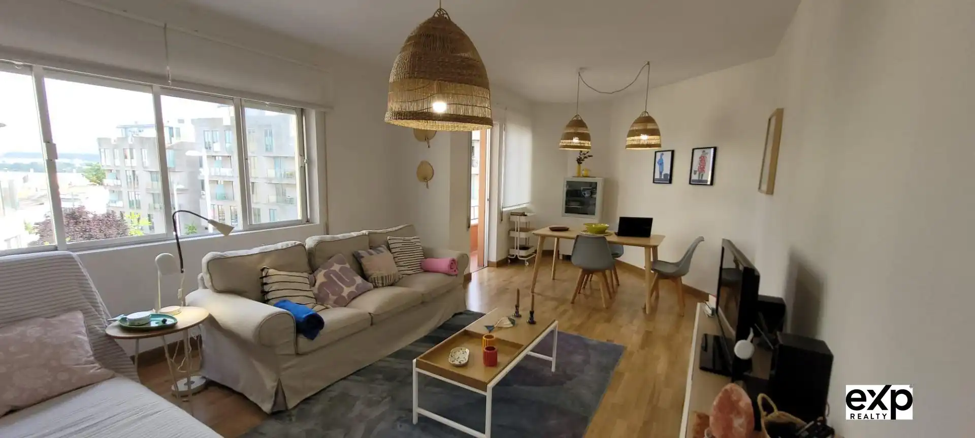 Sala d'estar de Pis en venda en Foz amb Balcó