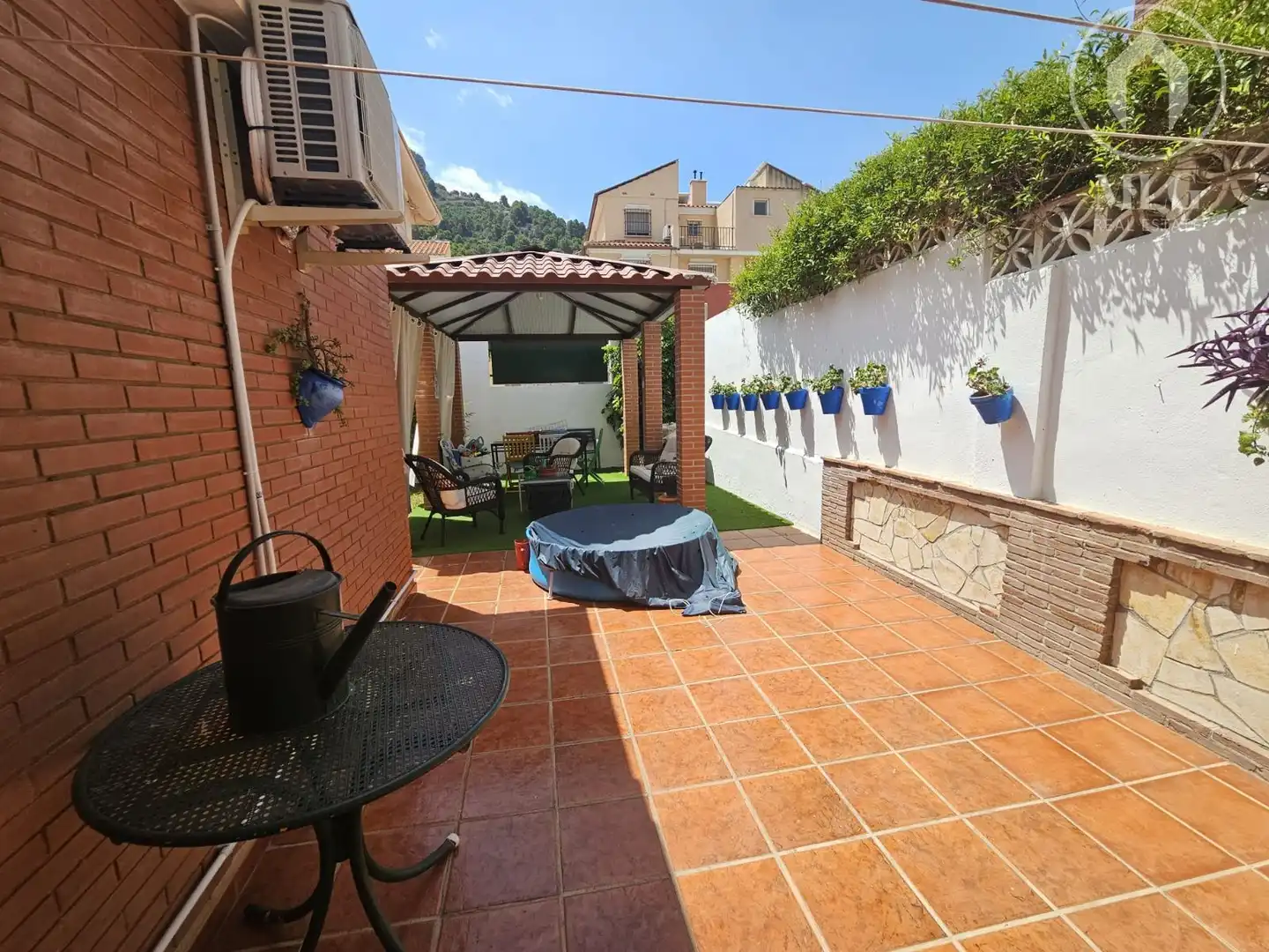 Terraza de Casa adosada en venta en Alhaurín de la Torre con Aire acondicionado y Amueblado