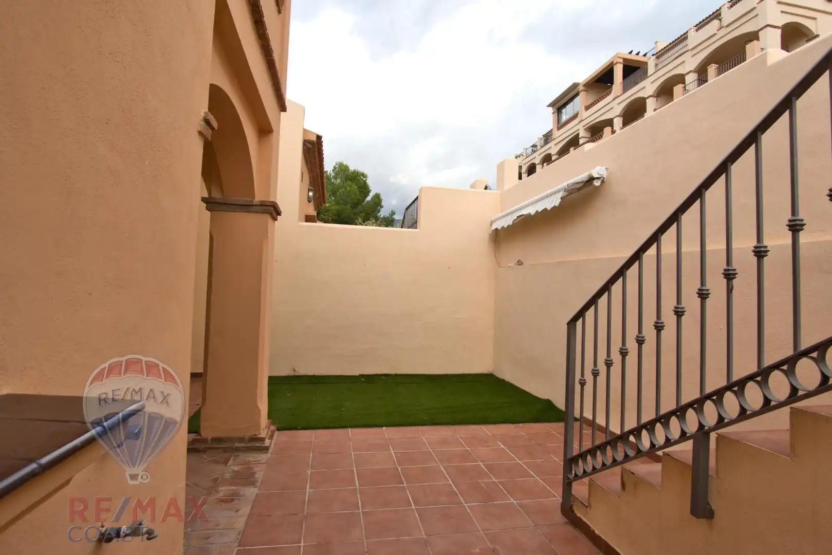 Terrace of Detached homes for sale in Mijas  with Air Conditioner, Heating and Private garden