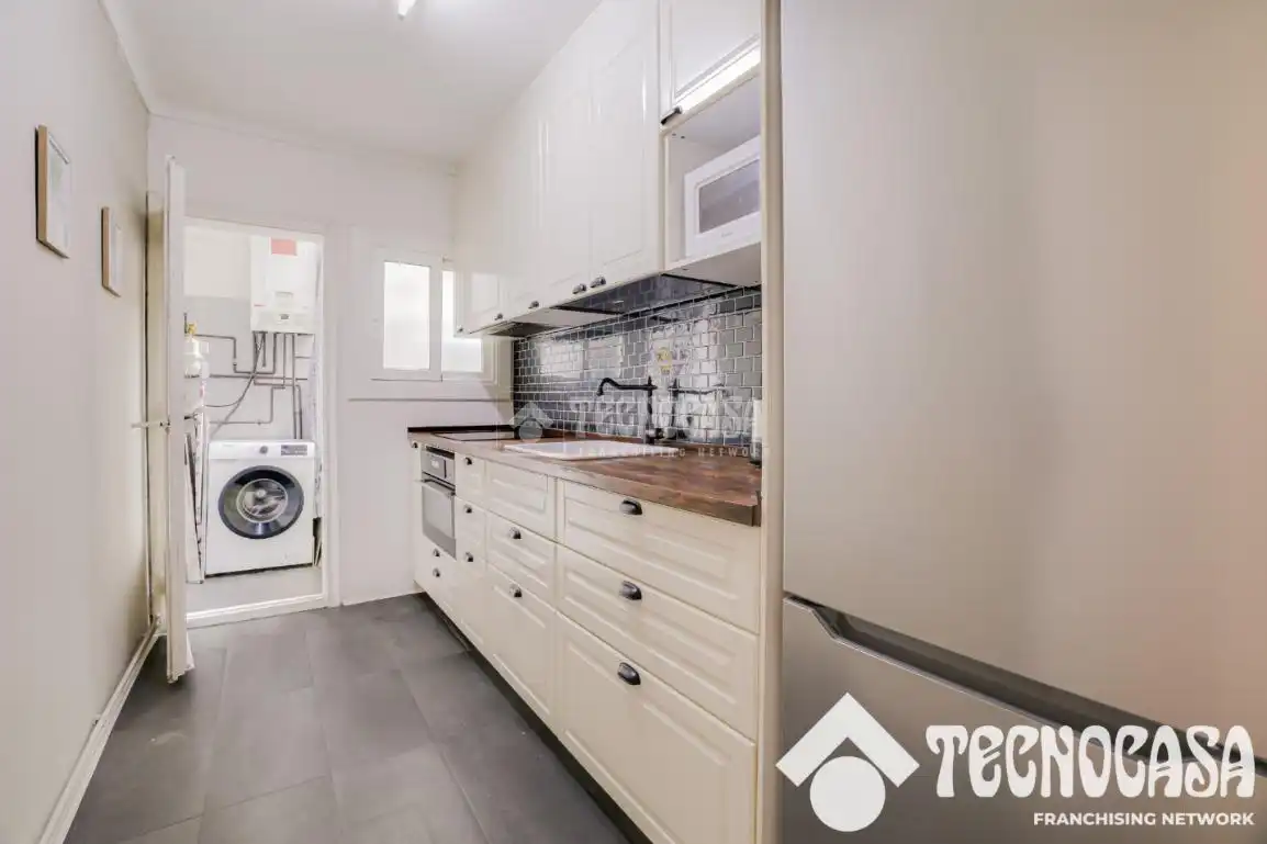 Cocina de Piso en venta en Barcelona con Aire acondicionado, Calefacción y Parquet