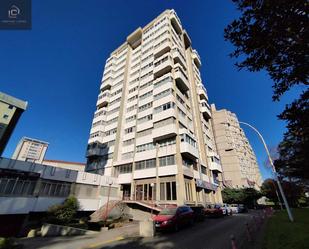 Exterior view of Flat for sale in A Coruña Capital   with Heating, Parquet flooring and Storage room