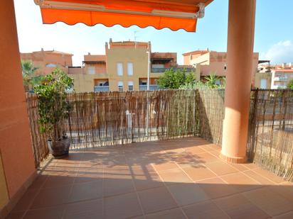 Terrasse von Wohnung zum verkauf in Cubelles mit Klimaanlage, Terrasse und Balkon