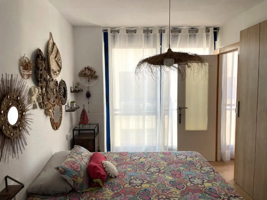 Dormitori de Apartament en venda en Garrucha amb Aire condicionat i Piscina comunitària