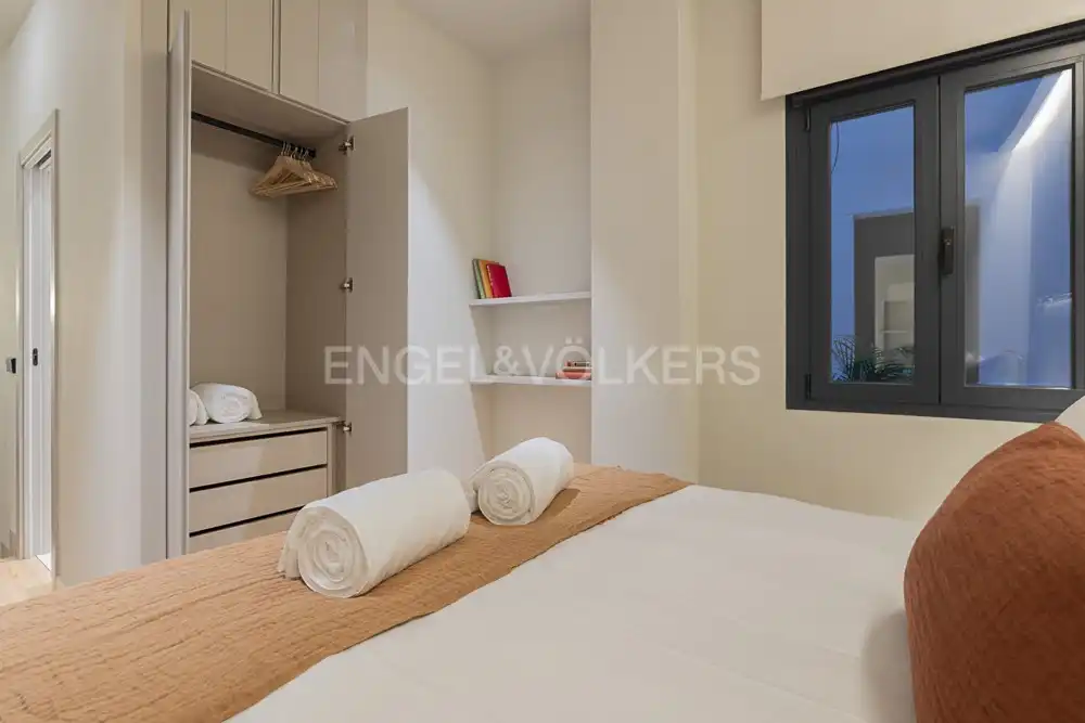 Habitación de Piso de alquiler en Madrid con Aire acondicionado, Calefacción y Amueblado