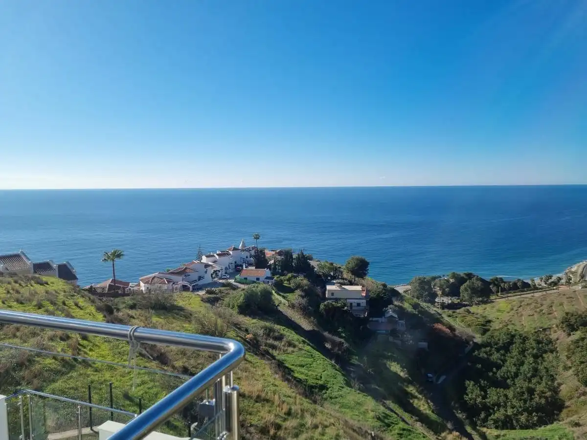 Exterior view of Duplexes for sale in Nerja  with Air Conditioner, Heating and Terrace