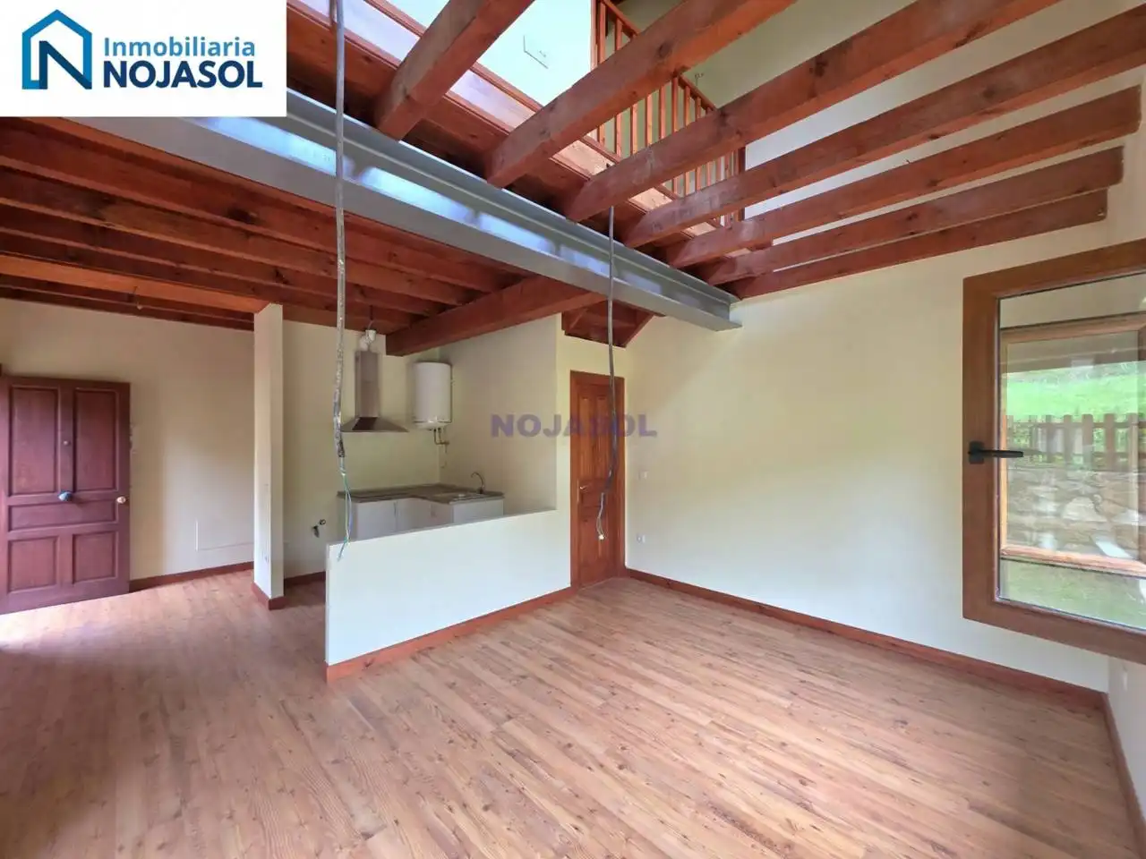 Cocina de Apartamento en venta en Vega de Liébana con Calefacción, Jardín privado y Parquet