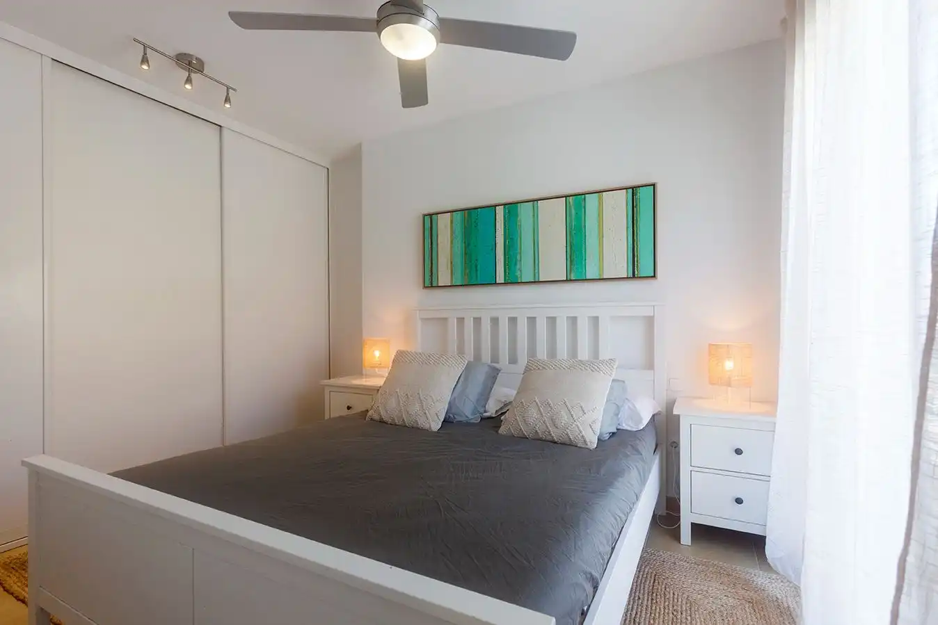 Habitación de Casa adosada en venta en Tarifa con Aire acondicionado, Calefacción y Jardín privado