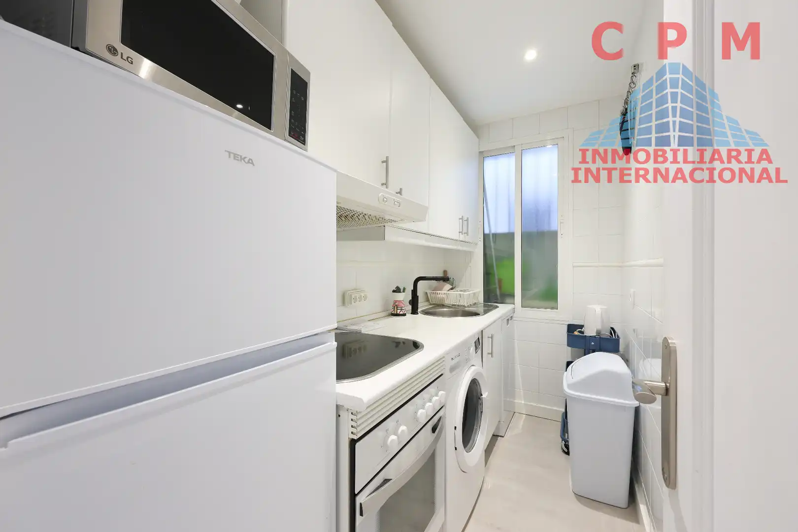 Cocina de Piso de alquiler en Madrid con Aire acondicionado, Calefacción y Parquet