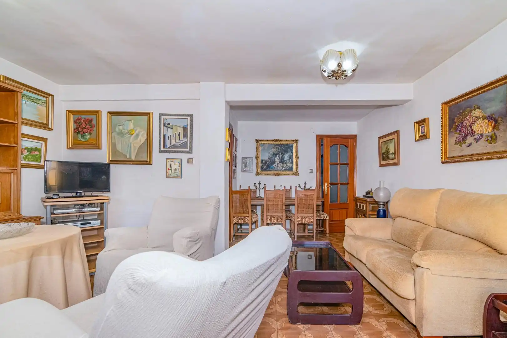 Sala d'estar de Pis en venda en Almería amb Aire condicionat, Calefacció i Terrassa