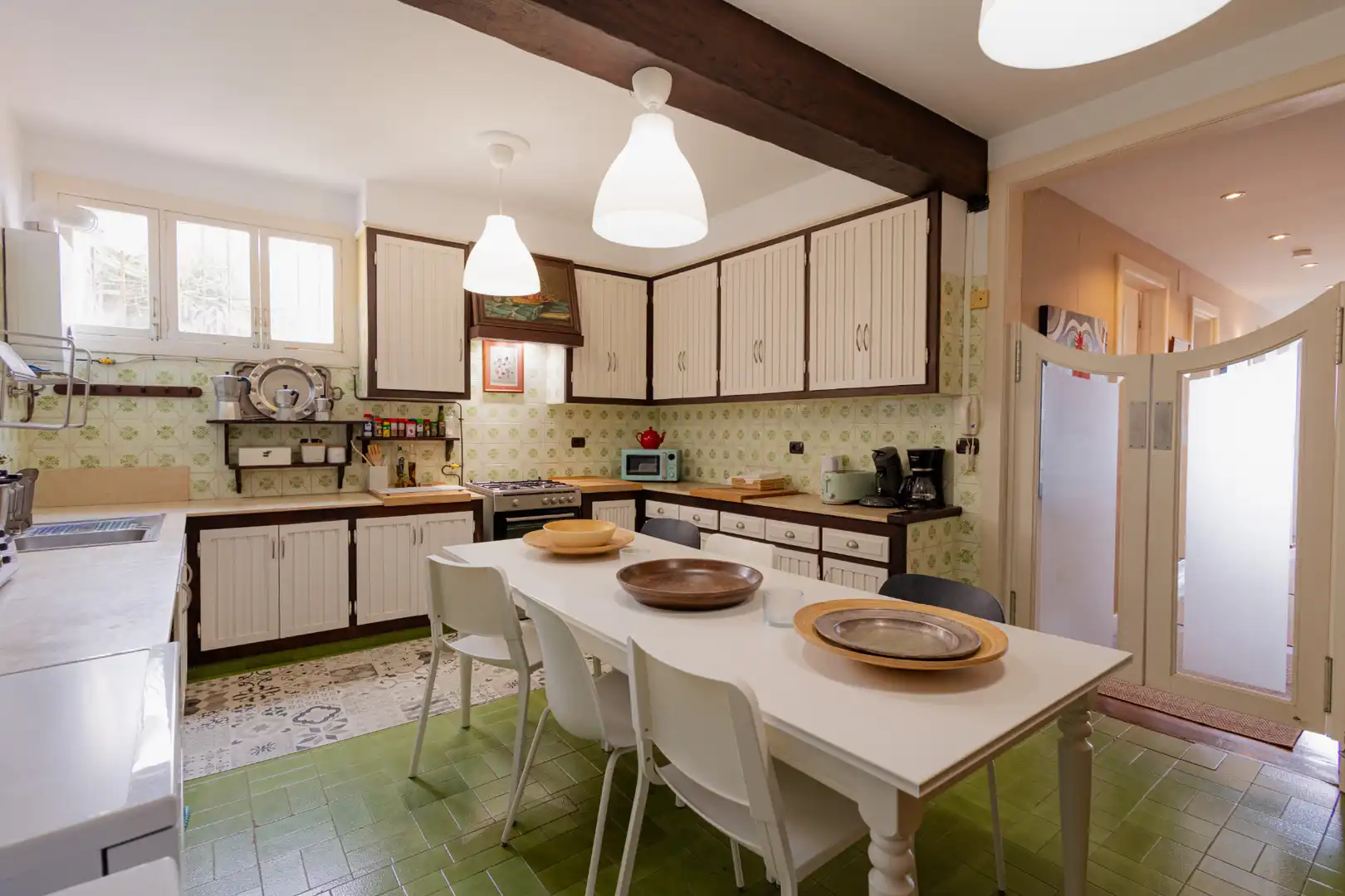 Cuina de Casa o xalet en venda en La Orotava amb Jardí privat, Parquet i Moblat