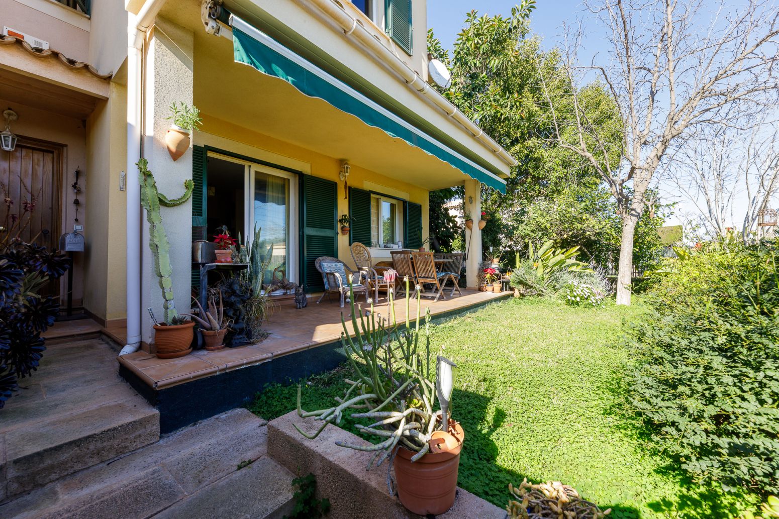 Jardí de Casa adosada en venda en Marratxí amb Aire condicionat, Calefacció i Jardí privat