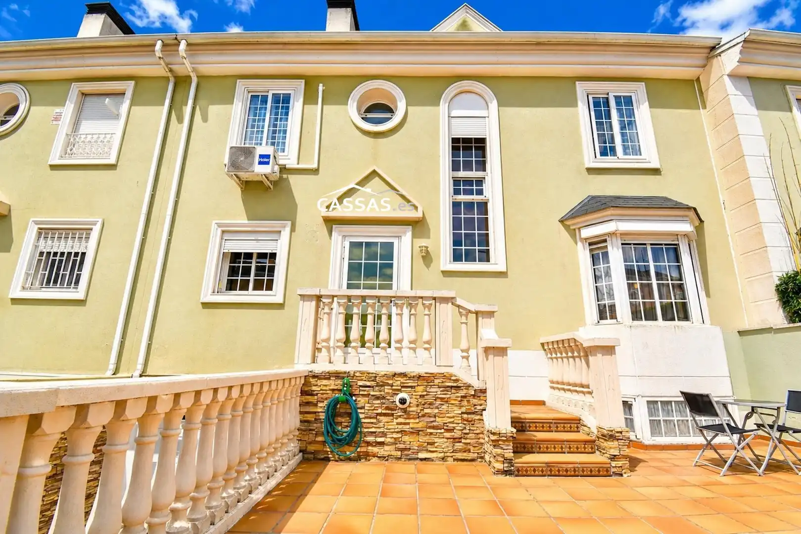 Exterior view of Detached homes for sale in Torrejón de Ardoz  with Air Conditioner, Heating and Terrace